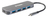 D-Link DUB-2340 hub di interfaccia USB tipo-C 5000 Mbit/s Grigio