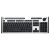 Acer KB.RF403.021 Tastatur RF Wireless QWERTY Norwegisch Schwarz, Silber