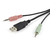StarTech.com 2-poorts USB DisplayPort-kabel KVM-switch met audio en remote switch met USB-voeding