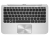 HP 702352-031 tastiera per dispositivo mobile Nero, Argento QWERTY Inglese UK