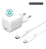 eSTUFF ES637500 mobile device charger Smartphone, Tablet White AC Fast charging Indoor