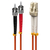 Lindy 46490 Glasvezel kabel 1 m LC ST OM2 Oranje