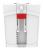 TESA 77767-00000 Wandhalterung Drinnen Universalhaken Grau, Rot, Weiß