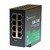 Brainboxes SW-708 switch di rete Non gestito Fast Ethernet (10/100) Nero