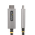 StarTech.com Câble Adaptateur DisplayPort vers HDMI, 8K 60Hz, 4K 144Hz, HDR10, DP 1.4 vers HDMI 2.1 - Convertisseur Vidéo Actif, Adaptateur DisplayPort vers Moniteur HDMI - Cord...