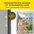 EASYmaxx 12040 Fensterscheibe Vorgerahmtes Siebgewebe Nylon