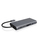 ICY BOX IB-DK4040-CPD Bedraad USB 3.2 Gen 1 (3.1 Gen 1) Type-C Antraciet, Zwart