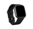 Fitbit FB171ABBKL smart wearable accessory Band Zwart Aluminium, Elastomeer