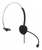 Manhattan Mono USB-Headset, Ohraufliegendes Design (On-Ear), Ohrmuschel einseitig, kabelgebunden, USB-A-Stecker, integrierte Lautstärkeregelung, verstellbares Mikrofon, schwarz