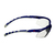 3M S2020AF-BLU veiligheidsbril Kunststof Blauw, Grijs