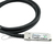 BlueOptics Q-4S-DAC-1M-BC-BL InfiniBand/fibre optic cable QSFP 4xSFP+ Oranje