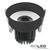 Article picture 2 - Extension ring recessed :: round :: matt black :: for recessed spotlights SYS-68