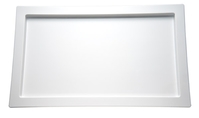 GN 1/3 Tablett -FRAMES- 32,5 x 17,6 cm, H: 2 cm Melamin, weiß