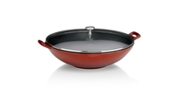 KELA Wok Calido Wok Calido Gusseisen rot 10cm 36cmØ 4l