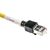 Omron XS6 Ethernetkabel Cat.6a, 300mm, Gelb Patchkabel, A RJ45 FTP, STP Stecker, B RJ45, LSZH