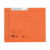 ELBA Pendelhefter, DIN A4, 250 g/m² Manilakarton (RC), für ca. 200 DIN A4-Blätter, mit Amtsheftung, Schlitzstanzung im Vorderdeckel, orange