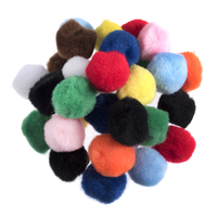 Pom Poms 2.5cm: Mixed: Pack of 100