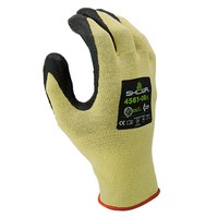 SHOWA Best 4561 Gr. 7 (M) Schnittschutzhandschuh mit Kevlar gelb-schwarz Sponge-