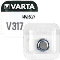 Coin cell 317, Varta V317, SR62, SR516SW