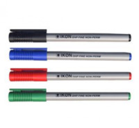 ValueX OHP Pen Non-Permanent Fine 0.4mm Line Assorted Colours (Pack 4)
