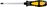 Artikeldetailsicht FORMAT FORMAT Kreuzschlitz-Schraubendreher mit Schlagkappe Phillips PH 1 x 80 mm, mit Schlüsselhilfe