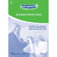 Astroplast Accident Report Book A4 50 Pages