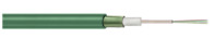 LWL-Kabel, Singlemode 9/125 µm, Fasern: 12, OS2, LSZH, grün, halogenfrei, 275009