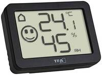 TFA Dostmann Hőmérséklet- és légnedvesség mérő Fekete