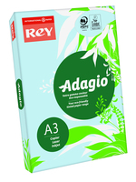Rey Adagio Paper A3 80gsm Blue (Ream 500) ADAGI080X700