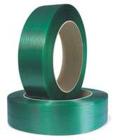Polyesterband, extrastark, 15,5 mm breit x 1500 lfm, grün, 0,84 mm Stärke