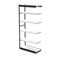 Office shelf system, without rear wall