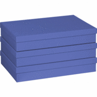 Geschenkbox 23,5x33x6cm A4 One Colour blau