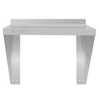Stainless Steel Microwave Shelf - Safe Working Load of 35kg - 490x560x560mm