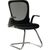 Mesh back visitor Chair with folding backrest