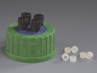 HPLC-Flaschenverteiler | Anschlüsse für Schläuche Ø: 2 x 1,6 bis 2,0 mm und 2 x 2,1 bis 4,0 mm