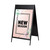Pavement Display / Pavement Sign / Outdoor Poster Stand "FLAT"