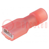 Terminal: flat; 4.8mm; 0.5mm; female; 0.75÷1.25mm2; crimped