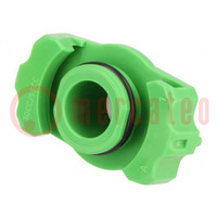 Adapter voor spuit; 30/55ml; groen; QuantX