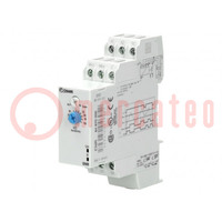 Modulo: relè di monitoraggio livello; 24÷240VAC; 24÷240VDC; SPDT