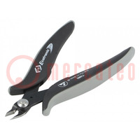 Pliers; cutting,miniature; ESD; 139mm; without chamfer