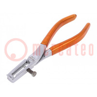 Stripping tool; Øcable: 0.5÷5mm; 23AWG÷4AWG; Wire: round; 160mm