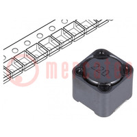 Inductor: wire; SMD; 22uH; 5A; 39mΩ; ±20%; 12x12x10mm; -40÷125°C