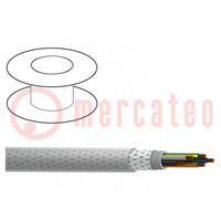 Wire; MACHFLEX 375SY; 7G0.75mm2; PVC; transparent; 300V,500V; 100m