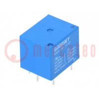Relay: electromagnetic; SPDT; Ucoil: 12VDC; 15A; 12A/250VAC; PCB
