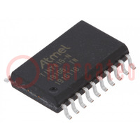 IC: microcontroller AVR; SO20; Ext.onderbrek: 18; Cmp: 1; ATTINY