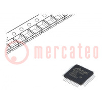 IC: microcontrôleur AVR; TQFP48; Interface: I2C,PWM,SPI,UART x4