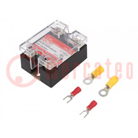 Relay: solid state; Ucntrl: 4÷32VDC; 100A; 24÷280VAC