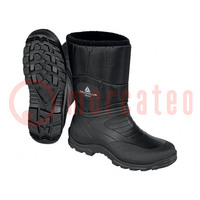 Boots; Size: 44; black; PVC; bad weather,temperature; furlined