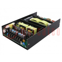 Power supply: switching; for building in; 600W; 12VDC; 50A; OUT: 2