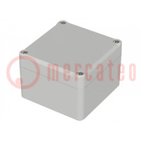 Enclosure: multipurpose; X: 80mm; Y: 82mm; Z: 57mm; EUROMAS II; grey